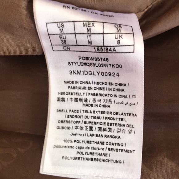 Guess Brown Poly Jacket - Picture 6 of 7